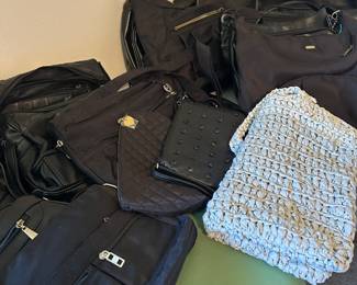 Lots of womens purses