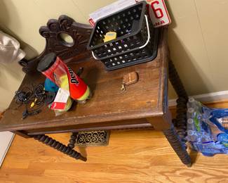 Antique Accent Table $ 110.00