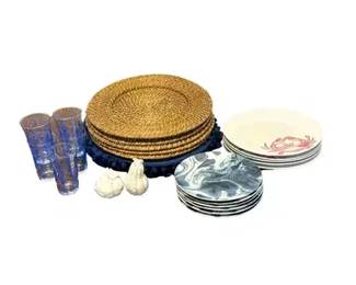 Red, White & Blue Dinnerware Assortment