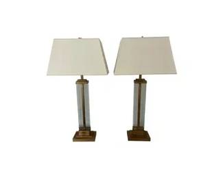 Visual Comfort Wright Table Lamps, Pair