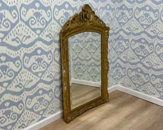 Antique Gilded Ballroom Mirror