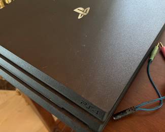 Sony Play Station 4 pro with two games