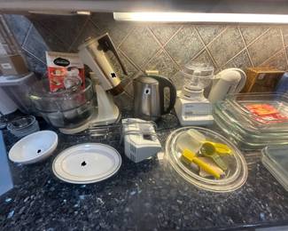 Vintage Pyrex and corning ware and Tupperware
