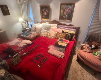 Beautiful king size bed