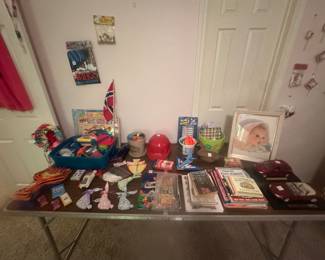 children’s books and toys