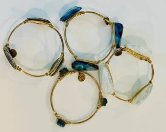 Bourbon and Bowties bracelets