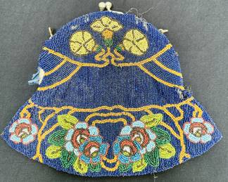 Beaded handbag-needs a loving, restorative home