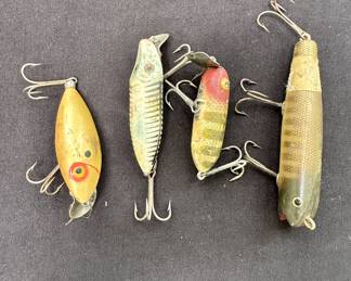 Vintage fishing lures
