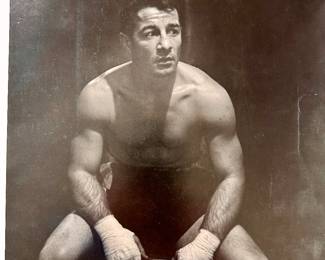 Rocky Graziano photographed by Stanley Kubrick.