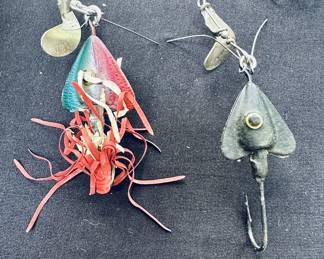 Vintage fishing lures