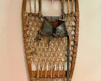 Vintage snowshoes