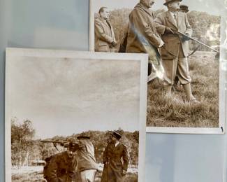 Vintage black and white photographs 