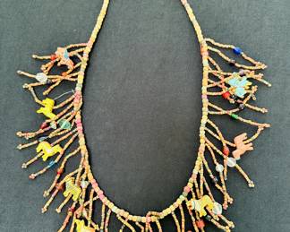 Colorful and charming miniature animal necklace