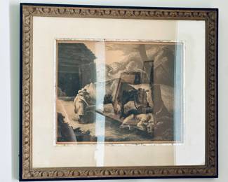 Thomas Hart Benton (American 1889-1975); "The White Calf" lithograph, edition of 250