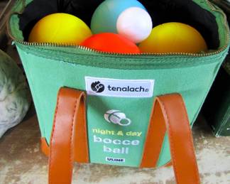Lite-up bocce balls