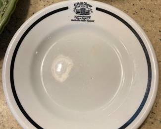 Vintage White Tower hamburger plate
