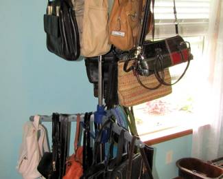 Many handbags