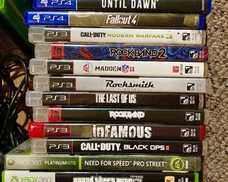 PS4, PS3 & XBox 360 games