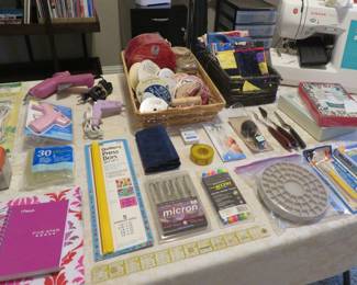Sewing, quilting, craft supplies