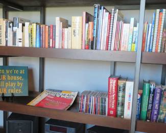 Books, urban style bookcase - 1 of 2