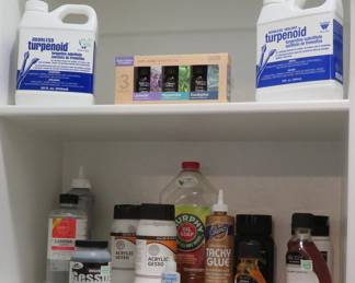 Paint and art supplies