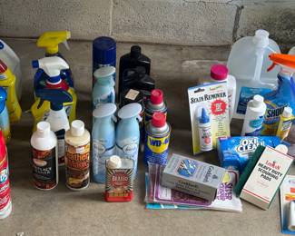 Cleaning supplies