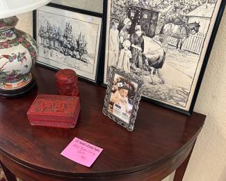 Cinnabar decor