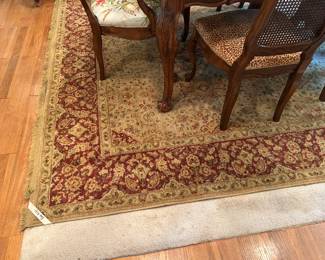 Lots of very nice large area rugs in this house!