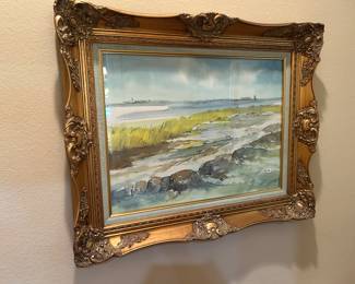 Lovely, framed watercolor, original
