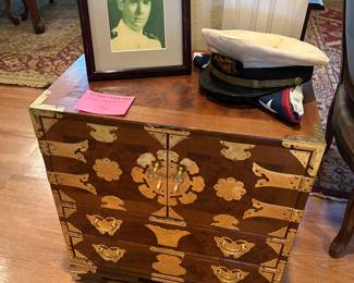 We have a pair of these Asian style cabinets.