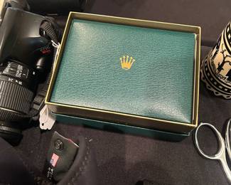 Empty Rolex box