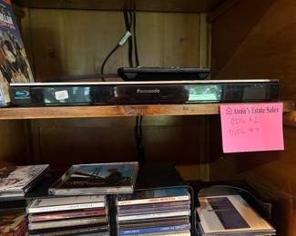 Panasonic, Blu-ray player and CDS