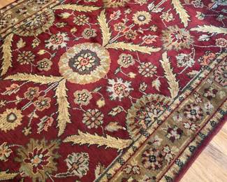 Vibrant entry way rug!