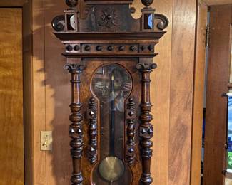 Large Period Victorian Wall Clock Case