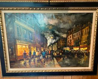 Original Painting by A. Masset