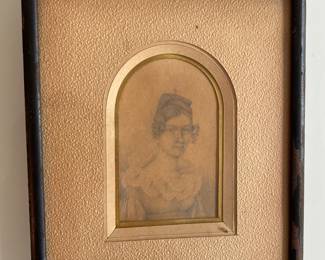 Early 1800's Portrait Drawing