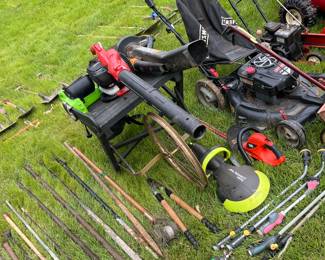 Tons of garden tools