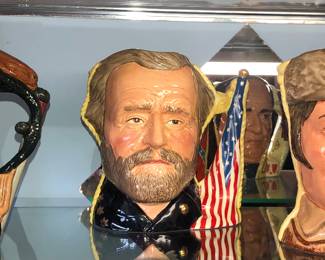 Double sided Royal Doulton Toby mugs