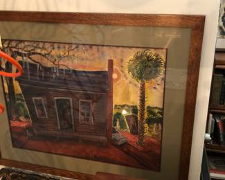 Paul B. Travis watercolor