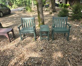 Composite Patio Lifetime Chairs and Tables