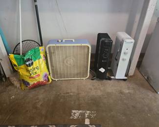 Heaters And a Fan