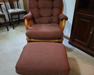 Glider Chair And Ottoman