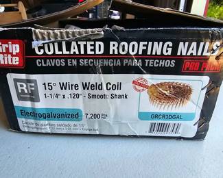 277 BoxOfGripRite15WireWeldCoilCollatedRoofingNails