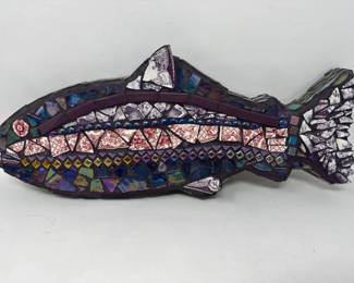 2 HandCraftedMosaicSalmon