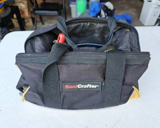 239 ToolBagFullOfPliersStrippersChiselsRollersMore