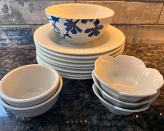 201 OneidaMajesticwareAthenaBowlSet8Extras