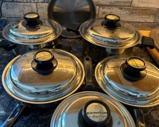 225 KitchenCraftCookwareSetsbyAmericraft11PieceSet