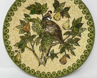 172 PotteryBarnQuailPlatter