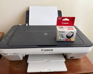 134 CanonPixmaColorPrinterMG3022withXLCartridge