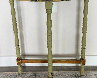 32 HandCraftedMosaicTopHalfTable